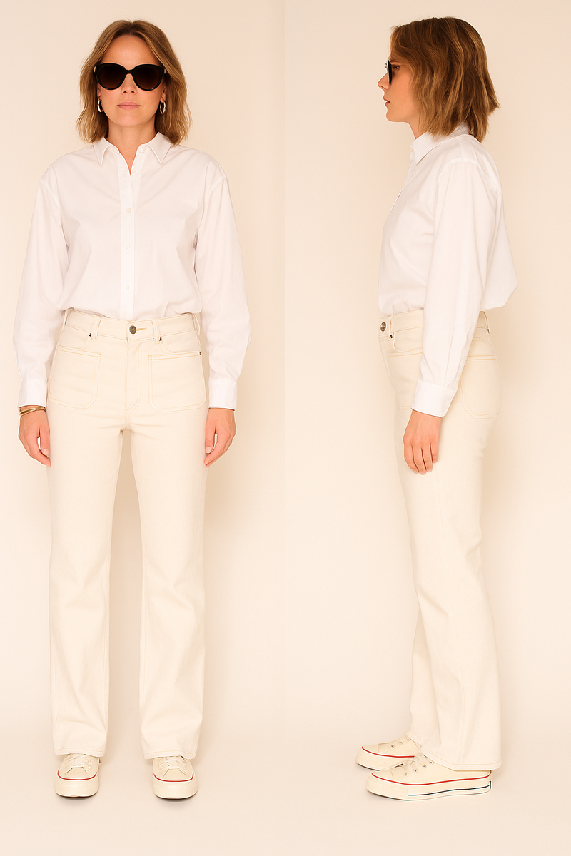 PANTALÓN BASTILLE SUNSET DRILL COLOR CRUDO